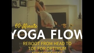 60 Minute Vinyasa Flow Yoga Class For Total Body And Mind Reboot