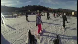 Sarah Snowboarding