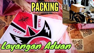 CARA PACKING LAYANGAN SUKHOI UNTUK EXPEDISI - CARA PENGIRIMAN LAYANGAN LUAR KOTA