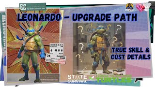 STATE OF SURVIVAL x TMNT: LEONARDO UPGRADE GUIDE