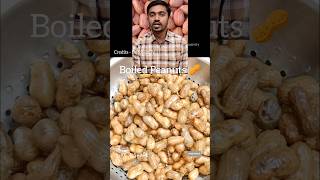 Boiled peanuts 🥜| a very healthy snack #healthy #shorts #healthysnacks