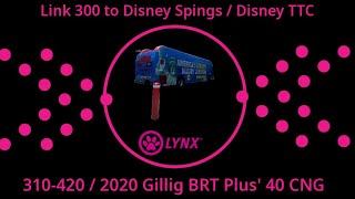 310-420 on Link 300 to Disney Springs