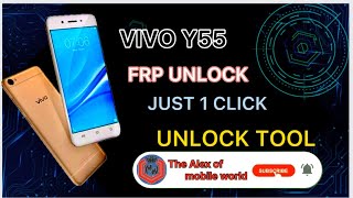 Vivo y55 Frp unlock with unlock tool || just 1 click #unlocktool #unlock #software #repair