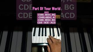 Part of your World / Little Mermaid - Easy Piano Tutorial