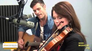 Alan Powell and Caitlin Nicol-Thomas from The Song perform "All I Wanna Be" LIVE