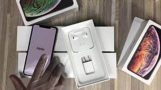 Apple iPhone XS Max 256 GOLD GB 6.5 inch UNBOXING