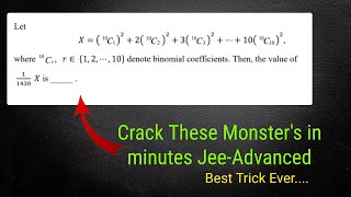 Solve These types of Binomial theorem question in minutes by miscellaneous Series JEE -Mains (2025)