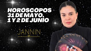 Horóscopos 31 de Mayo, 1 y 2 de Junio 2024 #horoscopos JANNIN