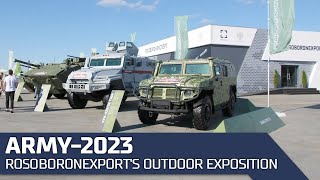 ARMY-2023: Rosoboronexport's outdoor exposition