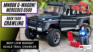 Best Low Budget Scale Crawler MN86K G-Wagon! Mercedes G500 Crawling Video