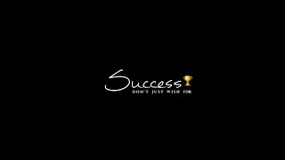 ❤️ Don't Wish For Success 🌠 | Motivational Status | JakerNrj