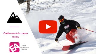 Rashin Talks About The Ski Instructor Internship Course In This Review At Castle Mountain, Canada.