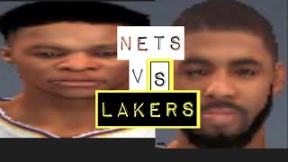 Lakers VS Nets 4th Quarter.