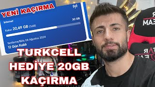 turkcell bedava 10GB internet 2024 kaçırma turkcell güncel kampanyaları  (YENİ)