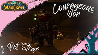 World of Warcraft | Courageous Yon: 2 Pet Strat for "An Awfully Big Adventure" achievement.