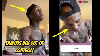 Famous Dex GETS REAL about DR*GS & Folks Saying He's DYlNG