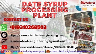 Date Syrup Processing Plant, Date Reception And Sorting