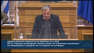 Επιτροπή Παραγωγής και Εμπορίου (12-1-2023) Γιώργος Λογιάδης