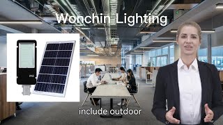 buying leads for solar lights | Wonchin Lighting led outdoor solar lights IP67 waterproof in stock