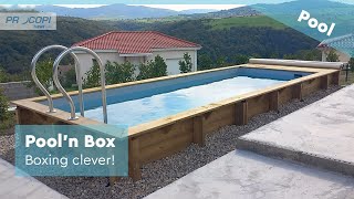 Piscine bois POOL‘N BOX - Assembly (DE) | Procopi (BWT Group)