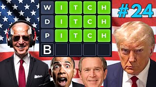 US Presidents Play WORDLE 24