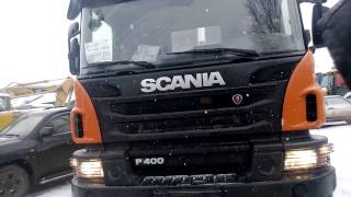 Обмывка Scania