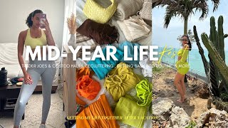 GETTING MY LIFE TOGETHER AFTER VACATION! Declutter with me, getting back into routine & more