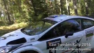 East Sweden Rally 2016 Mattias Jirvelius