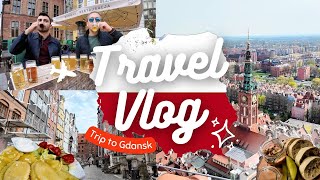 TRAVEL VLOG to Gdansk in Poland 🇵🇱 Restaurants, Bars & Sights 🍽️🍻👀