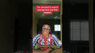 Small Sponge Bob dey don remix am nah nah #funny #comedy #viral #memes