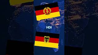 East Germany🇺🇸🇩🇪 vs West Germany🇷🇺🇩🇪 #country #shorts #vs #viral #keşfet #germany #map