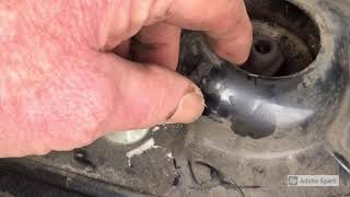 Porsche 986 S front spring install without spring cramps or strut removal Part 1