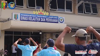 Senam Bersama Dinas Kelautan dan Perikanan Provinsi Lampung