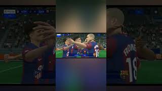 barcelona win UCL tournament #fcmobile #ucl #fottball #easports #fc24 #gameplay #india #barcelona