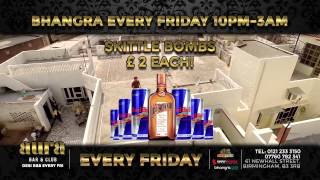 Bhangra at Aura bar every Friday night