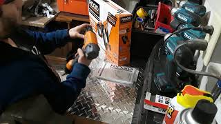 Another tool unboxing, Ridgid nailers PT 2.