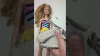 DIY Barbie Clothes You Can Make at Home 2 #shorts #barbie #diy #crafts