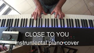 The Carpenters. Close To You | Piano Cover | solo version jazz. with piano, bass and drums.