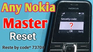 How To Do Hard Reset in Nokia - Factory Reset!! Nokia factory reset code