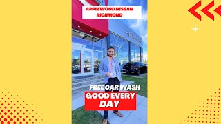 FREE CAR WASH | #GoodEveryDay | Applewood Nissan Richmond