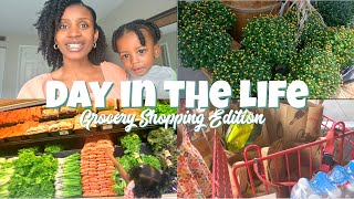 Day in the Life: Grocery Shopping + Learning on the Go | Homeschool Mom of 3