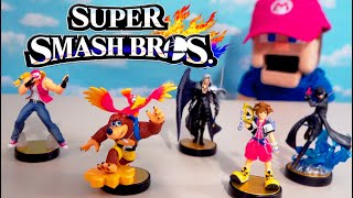 SUPER SMASH BROS Ultimate Amiibo 2024 Figures Set Unboxing