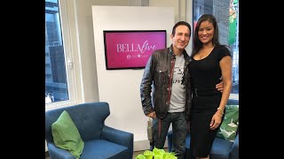 'BELLA TV Live!' Host Danita Chantel with Actor, Filmmaker and  Entrepreneur William DeMeo