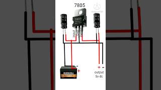 12v to 5v converter 7805 voltage regulator