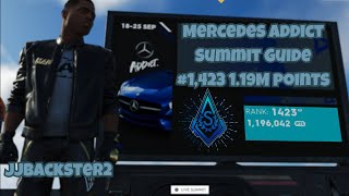 The Crew 2 Mercedes Addict Summit Guide 1.19M points