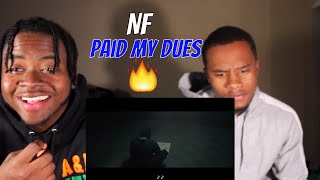 NF - PAID MY DUES Reaction