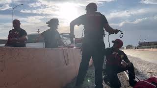 Flood Channel Rescue, Albuquerque, NM