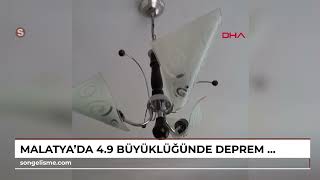 Malatya'da 4.9 büyüklüğünde deprem - ek