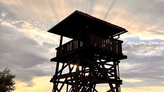 Niederösterreich - Weites Land  an einem frühherbstlichen Abend.