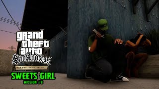 "Sweets Girl " Mission #8 • I had LOW health! GTA San Andreas Definitive Edition Gameplay